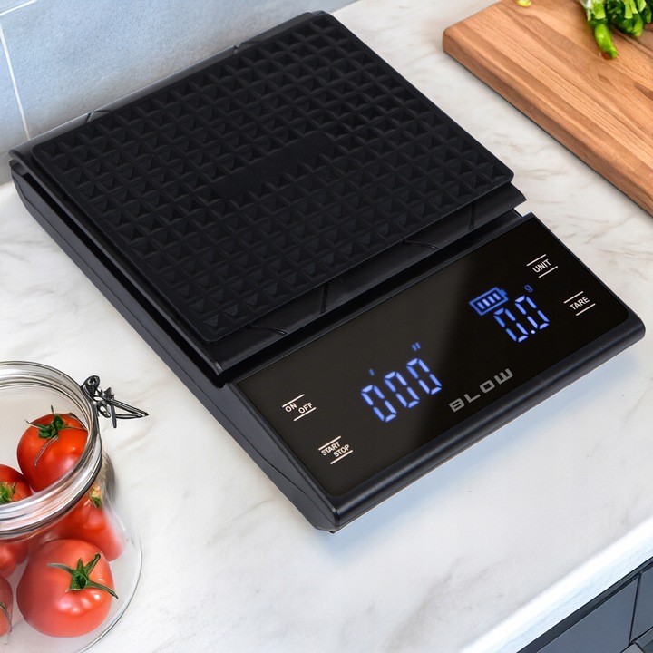 ELEKTRONICZNA WAGA KUCHENNA DO KAWY PRECYZYJNA 3000g/0,1g LCD TIMER