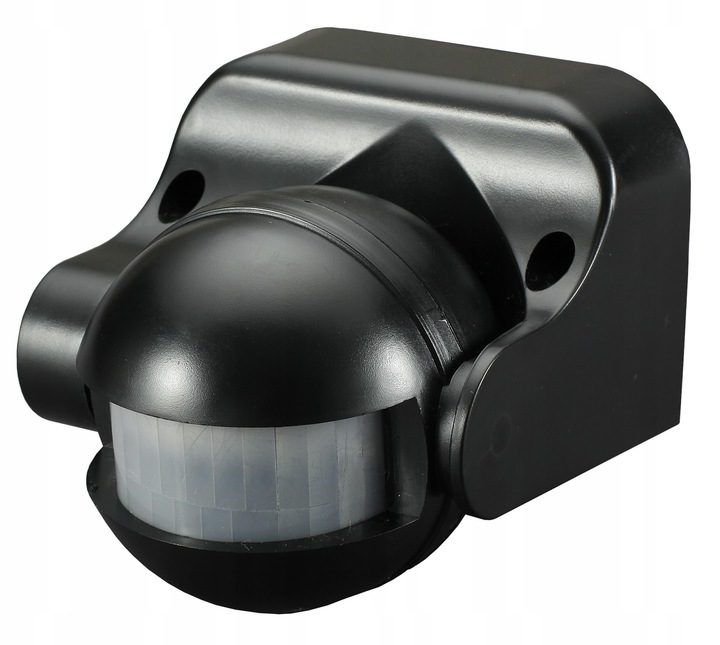 ŚCIENNY CZUJNIK RUCHU ZMIERZCHU PIR ZEWNĘTRZNY LED NATYNKOWY CZUJKA SENSOR