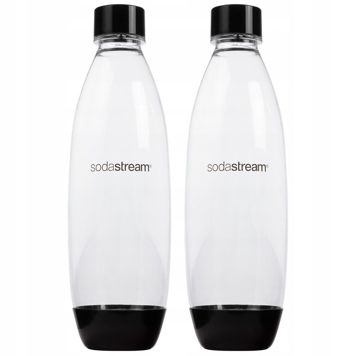 SATURATOR SODASTREAM TERRA BLACK 2 BUTELKI + 2 NABOJE + 3X SYROP PEPSI