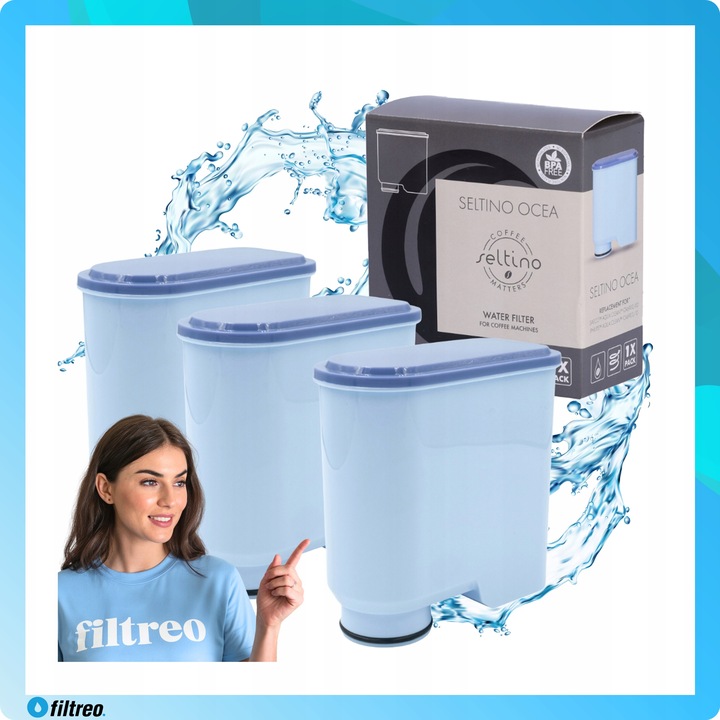 3x FILTR Wody do ekspresu PHILIPS SAECO system AquaClean DOBRY
