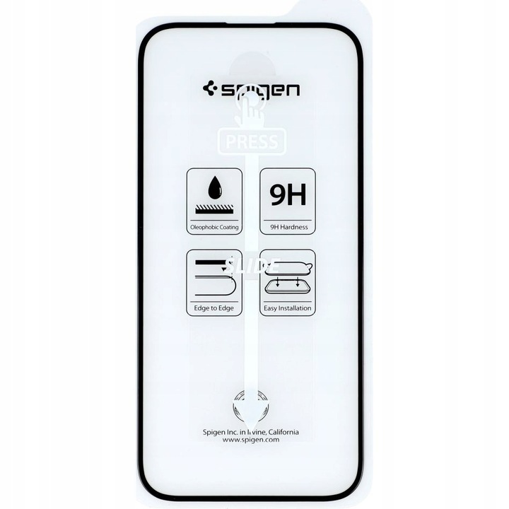 Szkło hartowane Spigen do iPhone 15, na ekran