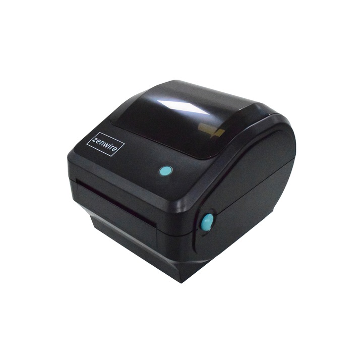 Drukarka Termiczna Etykiet Kurierskich Samoprzylepnych WiFi Bluetooth USB