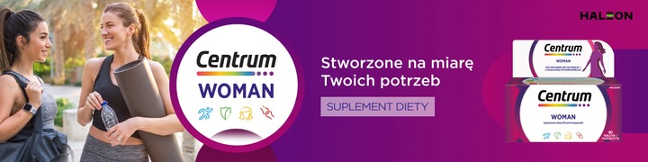 Multiwitamina Centrum Man 90 tabletek + Centrum Woman 90 tabletek