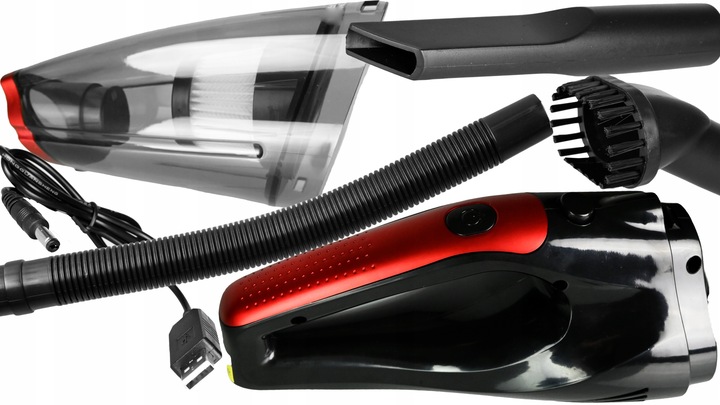 ORYGINALNY ODKURZACZ CYKLONOWY SAMOCHODOWY BEZPRZEWODOWY 400W BEZWORKOWY XL