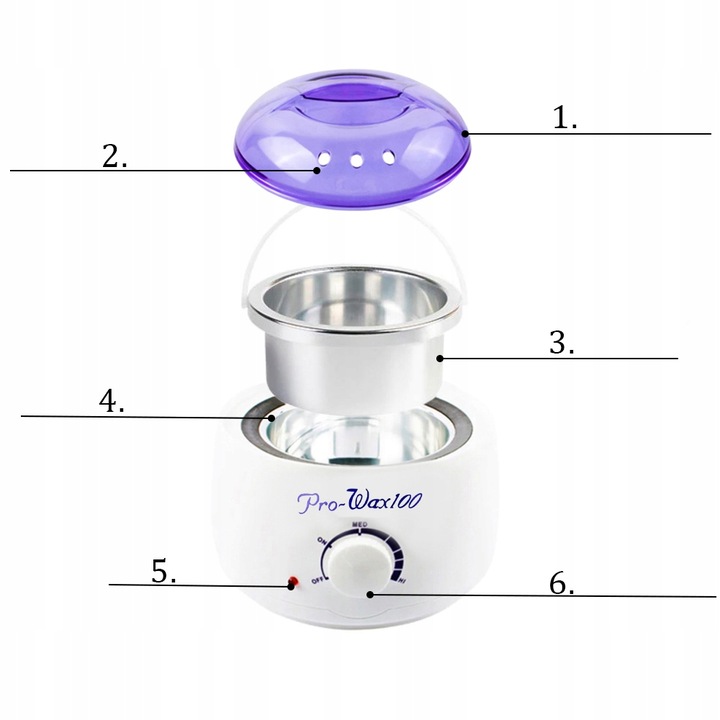 PODGRZEWACZ WOSKU PUSZKA wosk twardy depilacja