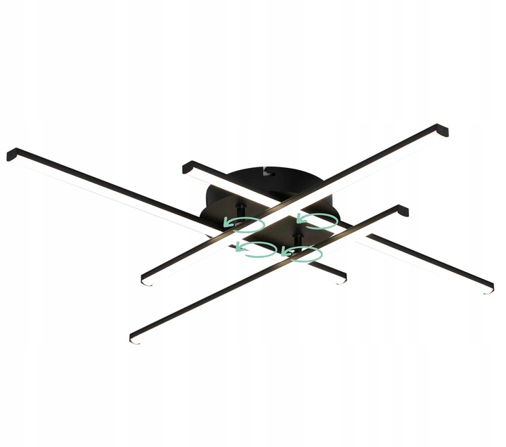 Lampa sufitowa LED Wisząca regulowana 30W żyrandol Plafon WOBAKO