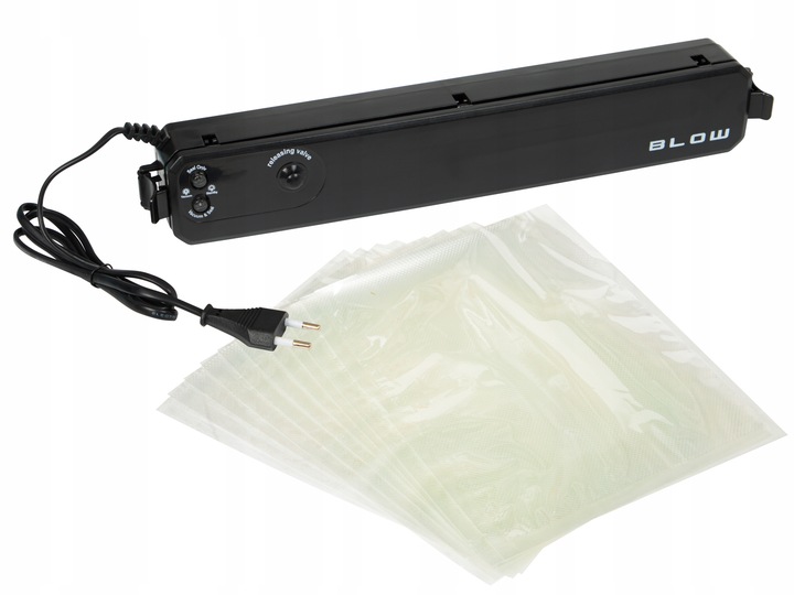 ZGRZEWARKA PAKOWARKA PRÓŻNIOWA DO ŻYWNOŚCI JEDZENIA + FOLIA 10 SZTUK