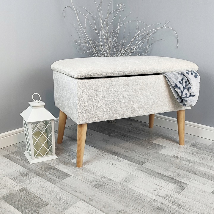 PUFA OTWIERANA SCHOWEK 70 cm Z POJEMNIKIEM KUFER ŁAWKA SIEDZISKO