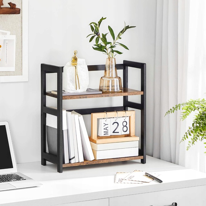 Regał STOJAK półka do kuchni 2 POZIOMY na przyprawy 42x18x43 blat