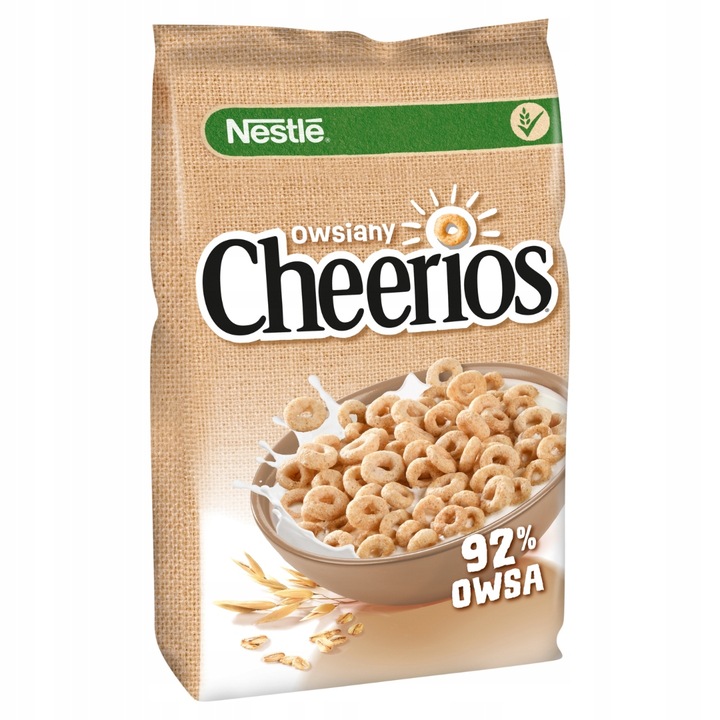 Nestle Cheerios Owsiany Płatki śniadaniowe 6x 400g