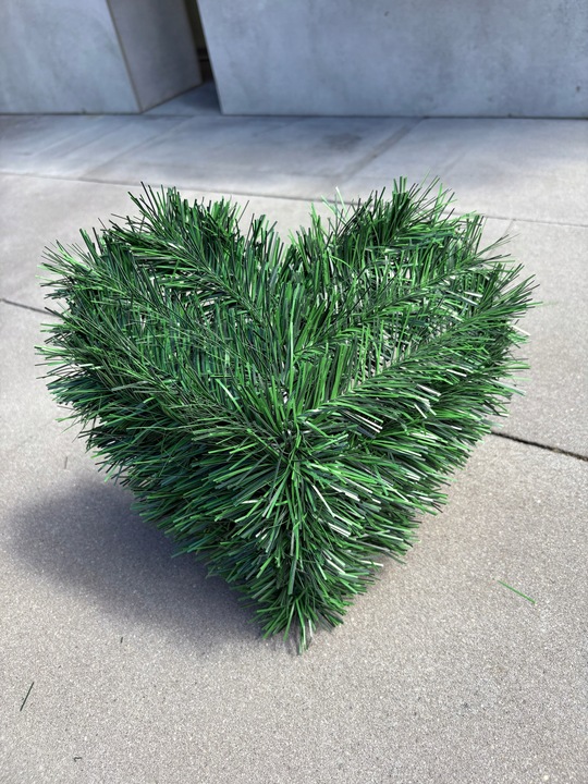 Podkład baza podstawa w kształcie SERCA serce do kompozycji z