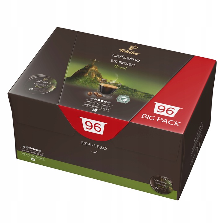 Kawa kapsułki Tchibo Cafissimo Brasil 96 kaps.