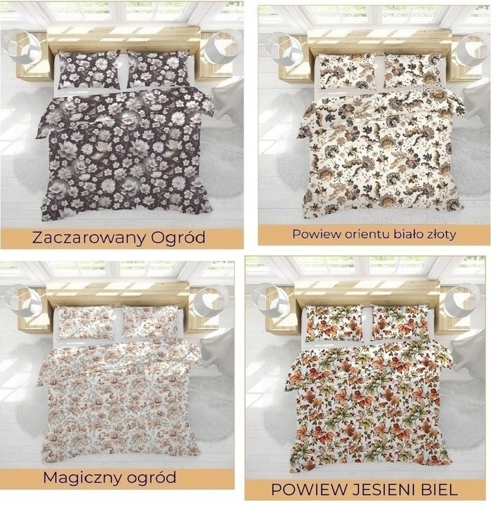 Komplet pościeli 160x200 gruba Polska bawełna 100% dużo wzorów - certyfikat