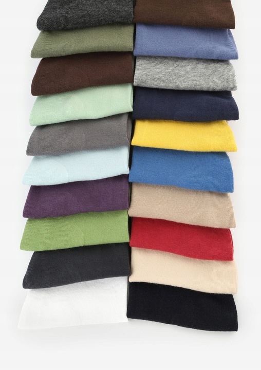 Skarpetki damskie długie Bawełniane polskie czarne active Forte 58 Marilyn