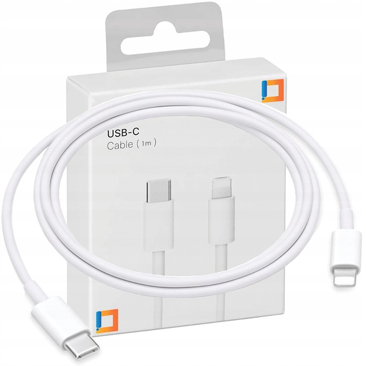 ŁADOWARKA KABEL USB-C SZYBKIEGO ŁADOWANIA DO LIGHTNING IPHONE 13 14 PRO 1M