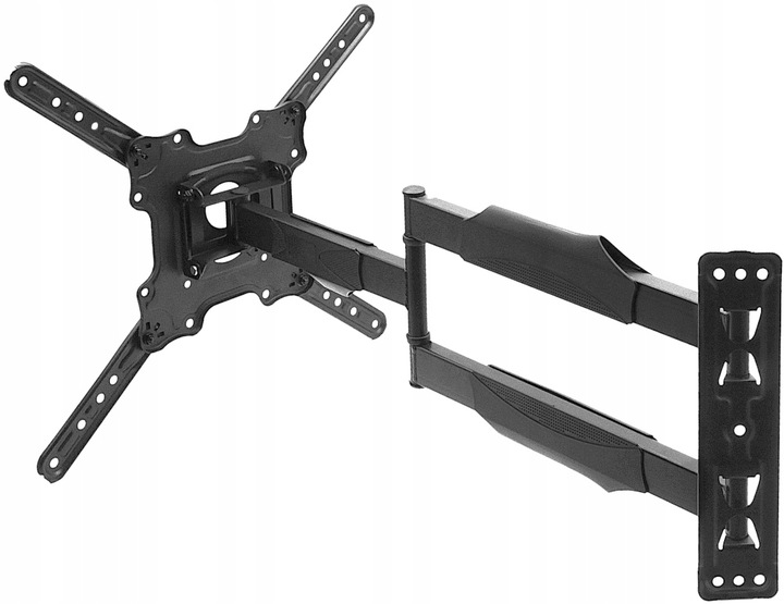 UCHWYT DO TELEWIZORA 26-55 CALI OBROTOWY DŁUGIE RAMIĘ 72CM REGULOWANY