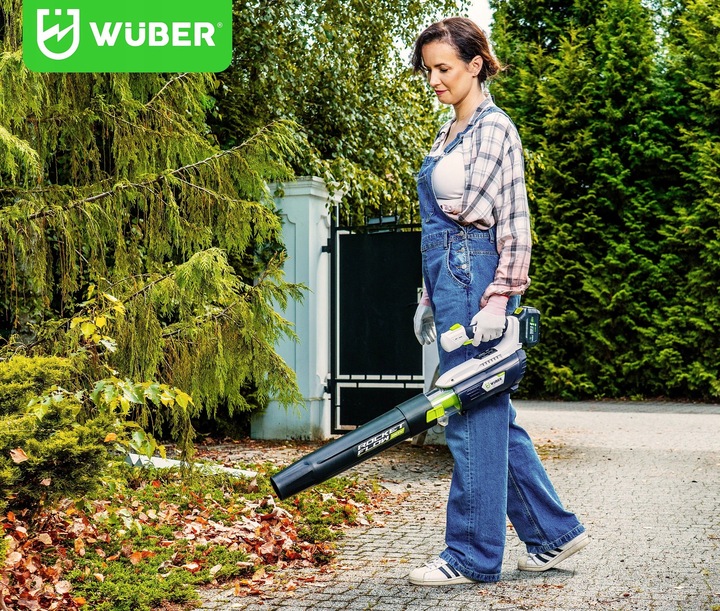 AKUMULATOROWA DMUCHAWA OGRODOWA DO LIŚCI ŚNIEGU AKUMULATOR 4.0 AH