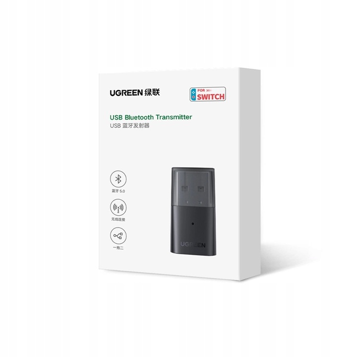 Ugreen adapter transmiter bluetooth słuchawek Playstation Nintendo Switch