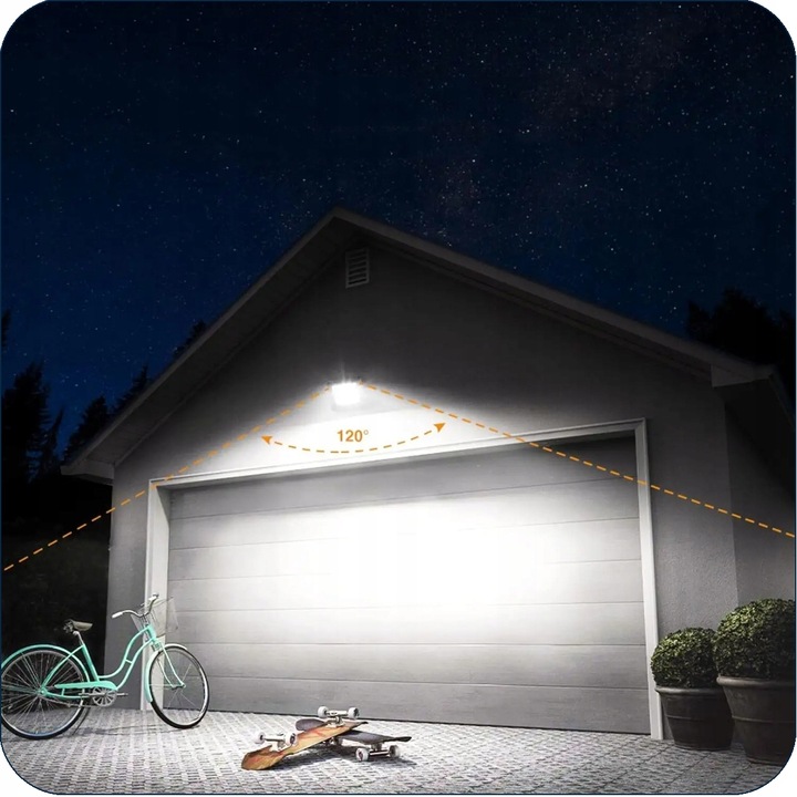 HALOGEN NAŚWIETLACZ LAMPA LED 200W 18000lm IP66 ZEWNĘTRZNY 4500K