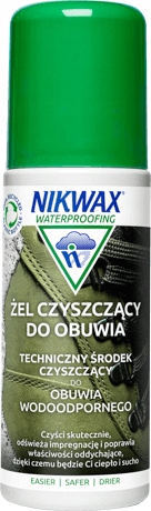Nikwax Zestaw Nubuk Zamsz i Żel do obuwia 125 ml