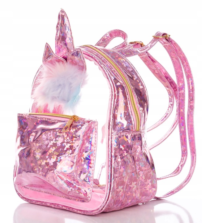 PLECAK PLECACZEK RÓŻOWY DLA DZIEWCZYNKI JEDNOROŻEC