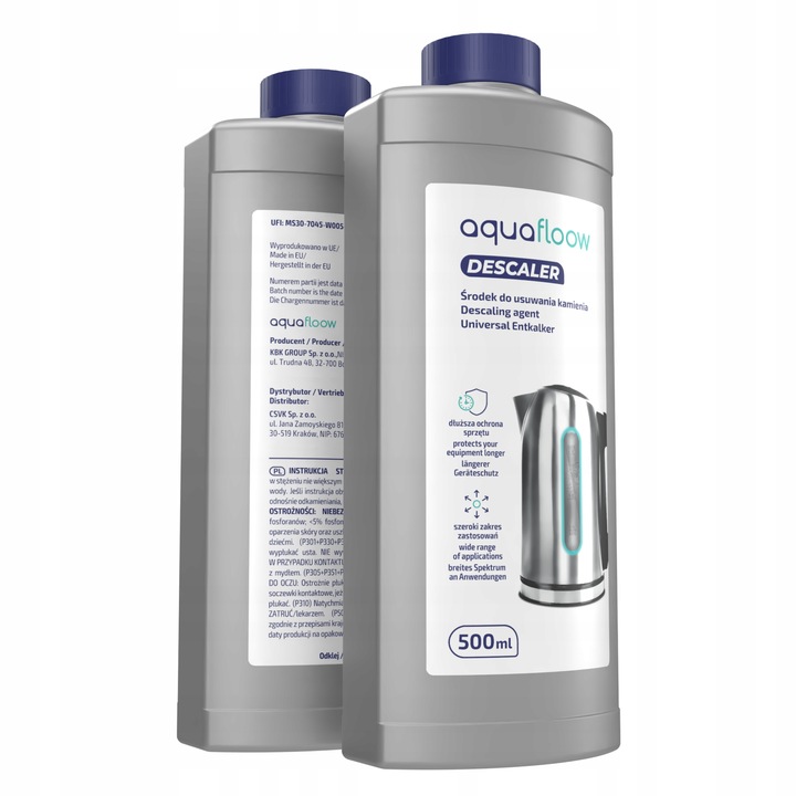 Odkamieniacz do ekspresu + 5x filtr do wody do ekspresu Delonghi