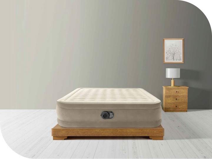 Materac Dmuchany Dwuosobowy Łóżko z Pompką 230V Intex 64428ND MODEL 2024