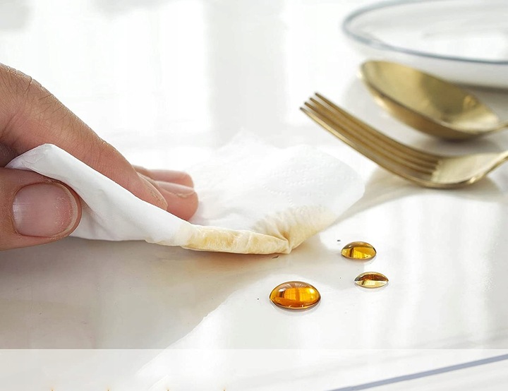 Podkładka Ochronna Przeźroczysta Mata Stołowa Na Wyspę biurko Stół 60*100