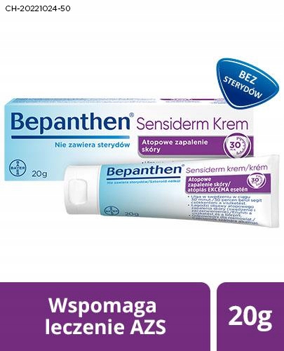 BEPANTHEN SENSIDERM Krem leczenie AZS i egzemy 20g