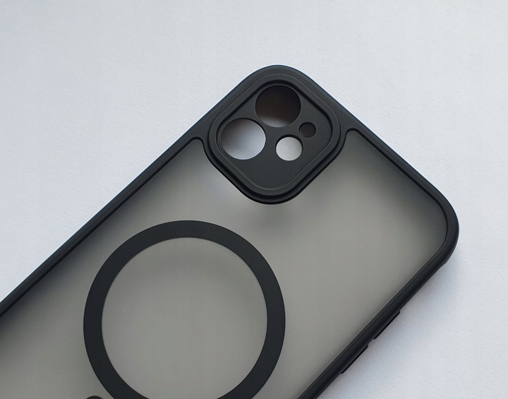 ETUI do IPHONE 11 do Magsafe MATOWE MAGNETYCZNE WZMACNIANE + 2x SZKŁO 9H