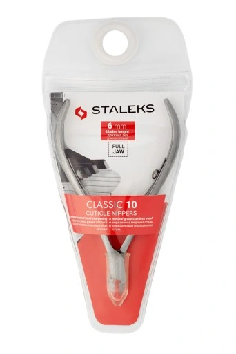 STALEKS Profesjonalne cążki do skórek CLASSIC 6mm