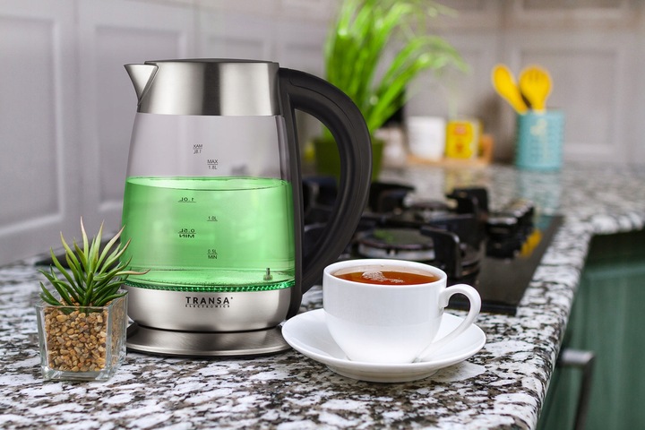 Czajnik elektryczny SZKLANY REGULACJA TEMPERATURY LCD DOTYKOWY PANEL