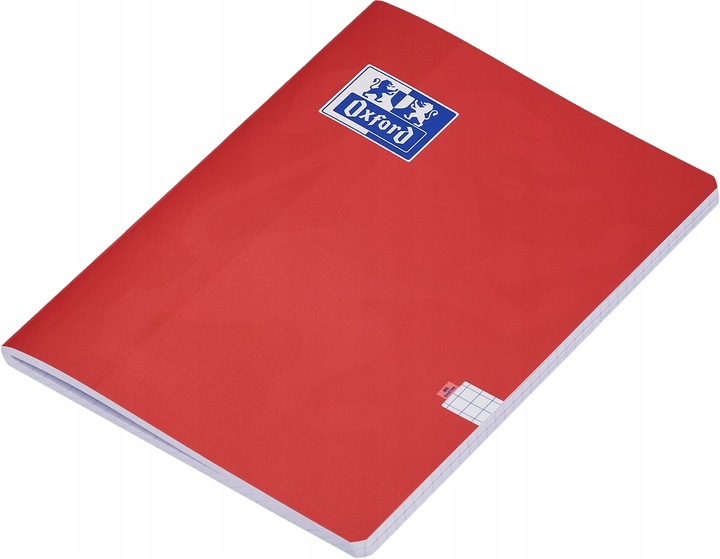 Zeszyt w kratkę Komplet zeszytów XXL OXFORD 4 + 1 kolor gratis A5 60 kartek