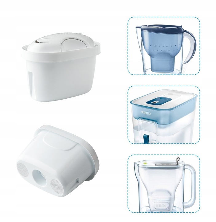 Filtry Do Wody Brita Zamiennik Aqualogis Pure+ 6pk Zestaw Filtrów