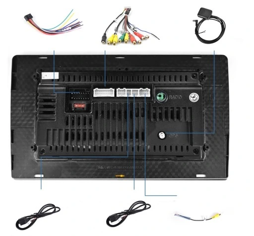 RADIO SAMOCHODOWE 2DIN ANDROID GPS 10' 2/32GB WIFI