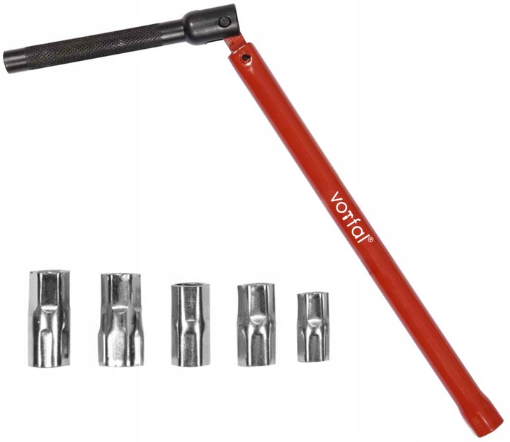 KLUCZ DO MONTAŻU BATERII ARMATURY 6 NASADEK 8-13MM