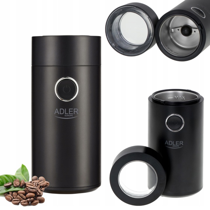 ELEKTRYCZNY MŁYNEK DO KAWY ZIÓŁ ORZECHÓW SIEMIENIA LNIANEGO PIEPRZU