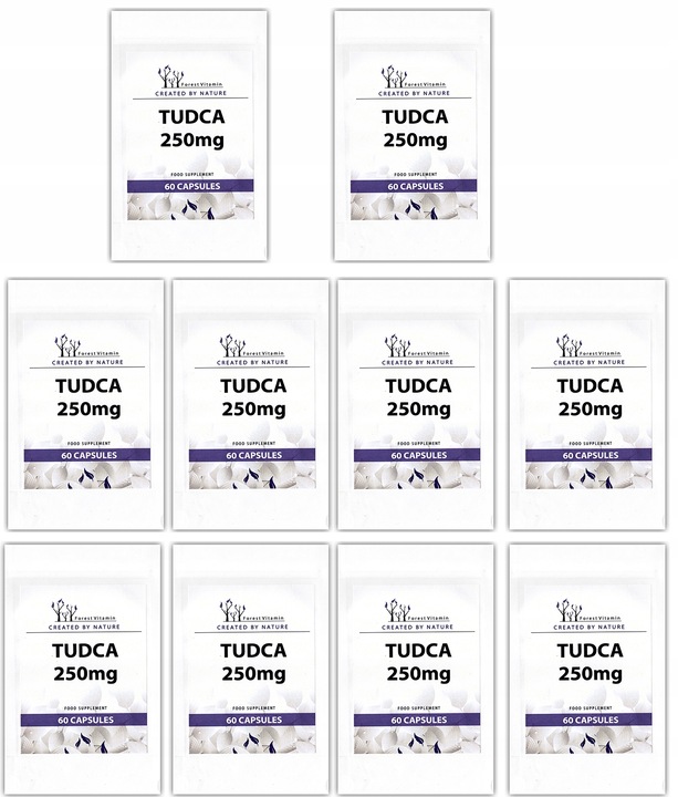Forest Vitamin Tudca 250mg - 60 kapsułek