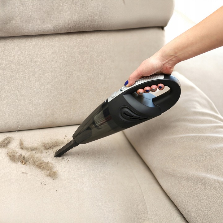 Odkurzacz Samochodowy Bezprzewodowy Ręczny Akumulatorowy Mocny