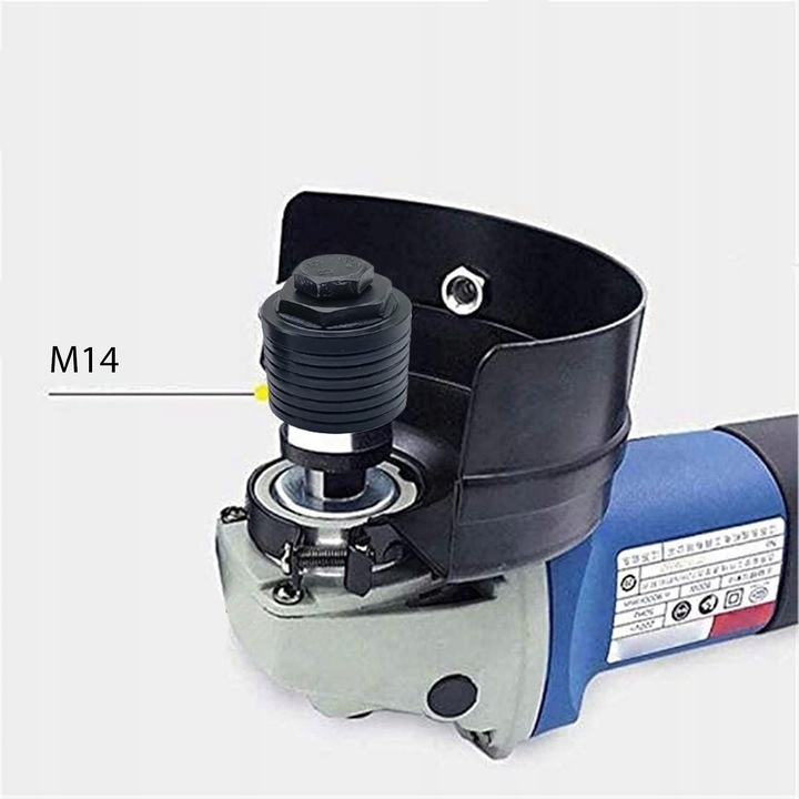 Adapter Do Szlifierki Kątowej M14 Do Rowkowania Bruzdownica +Osłona