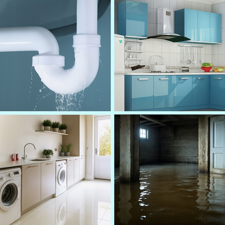 CZUJNIK ZALANIA SENSOR WYCIEKU POZIOMU WODY SMART WiFi Tuya SMART LIFE