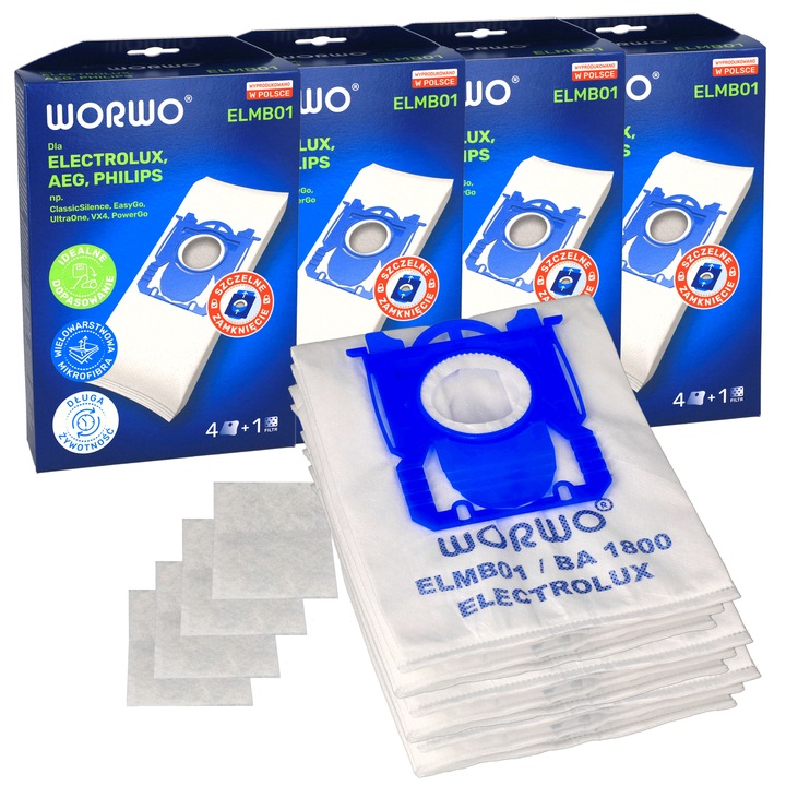 WORKI DO ELECTROLUX PHILIPS WORWO ELMB01K 16SZT
