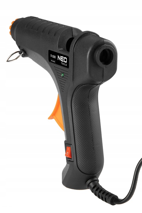 NEO TOOLS Pistolet do Kleju na Gorąco 11mm 60W + 30 Wkładów Klejowych
