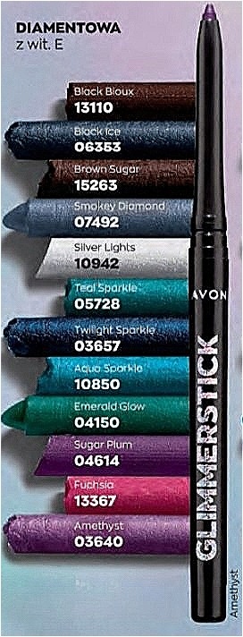 AVON Diamentowa konturówka do oczu Silver Lights