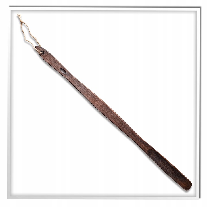Drewniana ŁYŻKA DO BUTÓW OBUWIA Długa Duża 72cm