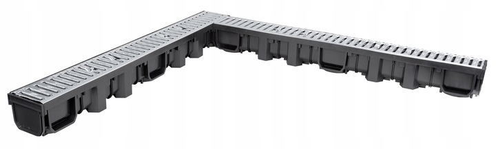 ODWODNIENIE LINIOWE GARAŻU A15 1,5t KORYTKO GRUBY RUSZT METAL H105