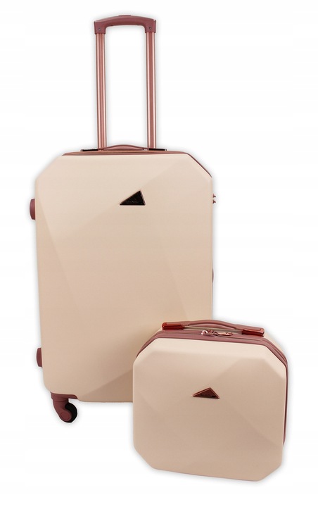 WALIZKA PODRÓŻNA ELEGANCKA MOCNA ABS 4 KÓŁKA XL