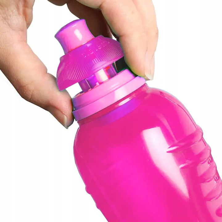 BIDON NA WODĘ BUTELKA SISTEMA HELIX 600ml DO SZKOŁY PRZEDSZKOLA NA ROWER