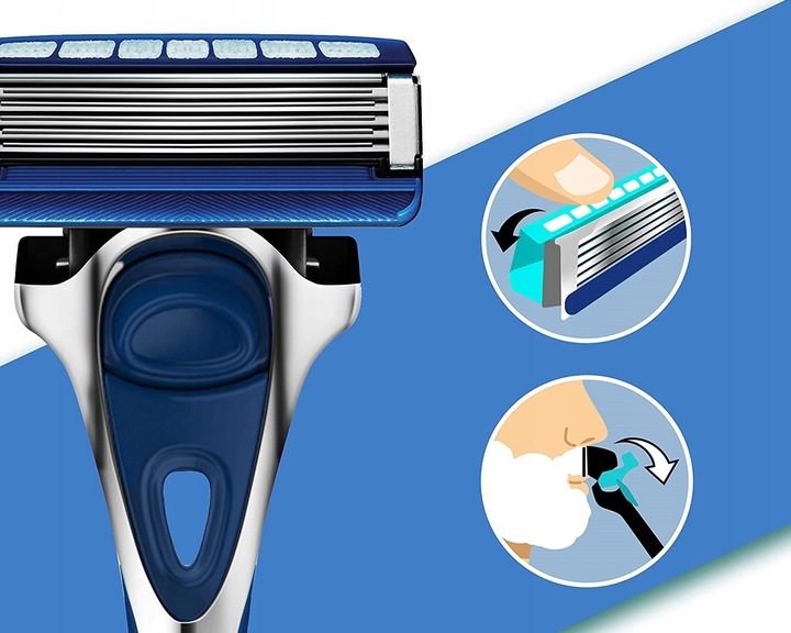 12x Wkłady Nożyki WILKINSON Hydro 5 Hydrating Gel