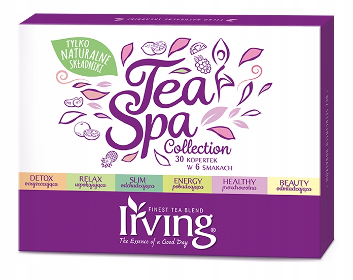 Irving Kolekcja herbat Tea Spa 30 torebek 185 g